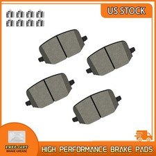 Rear Ceramic Brake Pads For 2020 2021 2022 2023 2024-2025 Ford Explorer Mustang