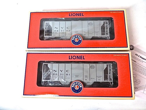 Tolva calibre O Lionel 6-21930 New York Central PS-2 paquete de 2 TOTALMENTE NUEVA | Condition: New