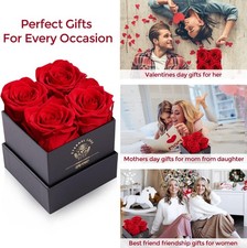 Preserved Rose Mom Day Roses in a Box Forever Preserved Roses Gift for Mom
