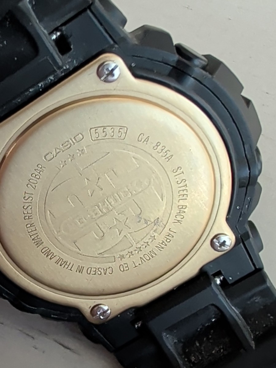 Casio G-Shock5535 GA-835A-1AJR 35th Anniversary “Big Bang Black