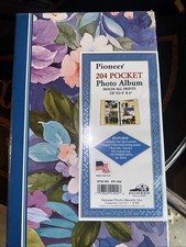 Pioneer 204 Pocket Photo Album - Flower Themed