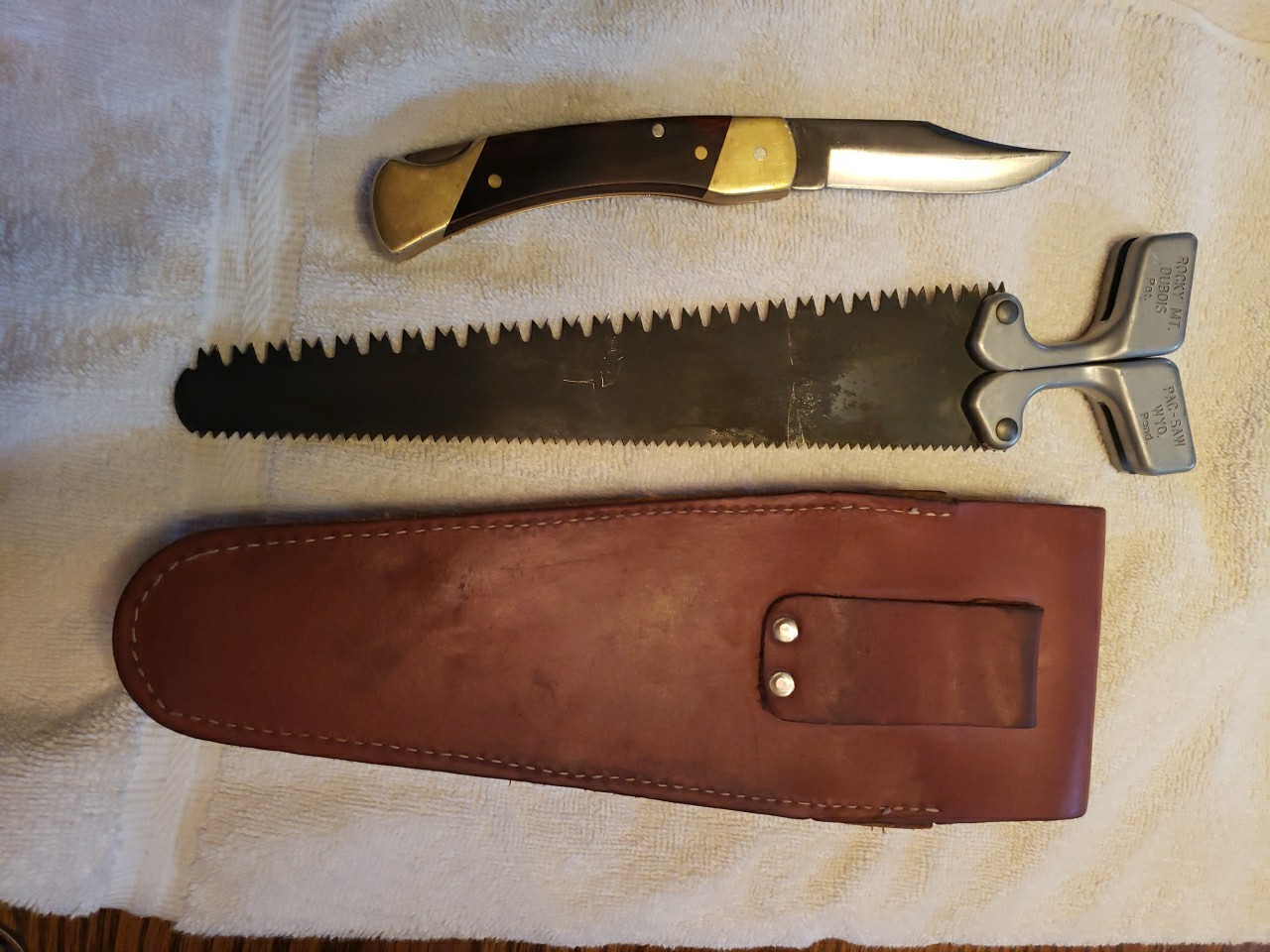 rocky mountain pac saw,hunting knife,hunting saw