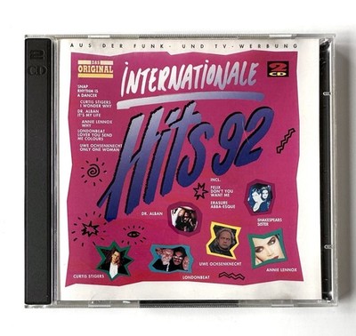 Dr. Alban Roxette Double You Snap Erasure 1992   Internationale Hits 2xCD MINT