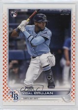 2022 Topps Series 1 Orange Star /99 Vidal Brujan #25 b4d