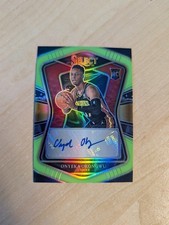2020-21 Panini Select Onyeka Okongwu Rookies RC Neon Green Prizm Auto #/99