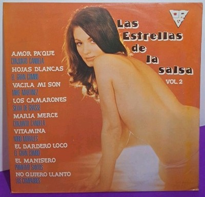 Las Estrellas De La Salsa Vol.2 Varios LP Vinyl 1981 Orbe