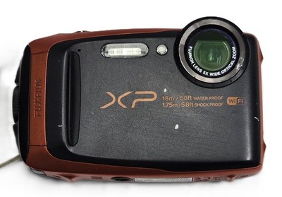 Fujifilm Finepix XP90 Digital Camera Orange 16.4MP Waterproof