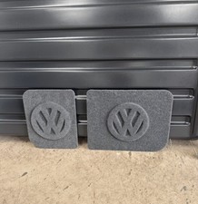 VW Caddy MK3 Mk4 2004 - 2019 Barn Door Carpet Lined Panels with hidden clips