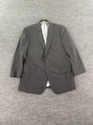 Brooks Brothers Suit Jacket 42 S Gray Wool Fitzgerald Fit Estrato Designer Italy