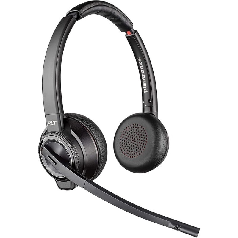 Plantronics Poly Savi 8220 USB-A Stereo DECT Headset – Microsoft Teams