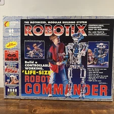 Vintage 1996 BRAND NEW Robotix Robot Commander Life Size Motorized Kit RARE New