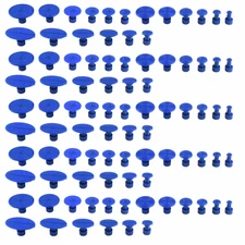 90pc Kit PDR Glue Pulling Tabs Paintless Dent Repair Hail Removal For Mreqanedxm