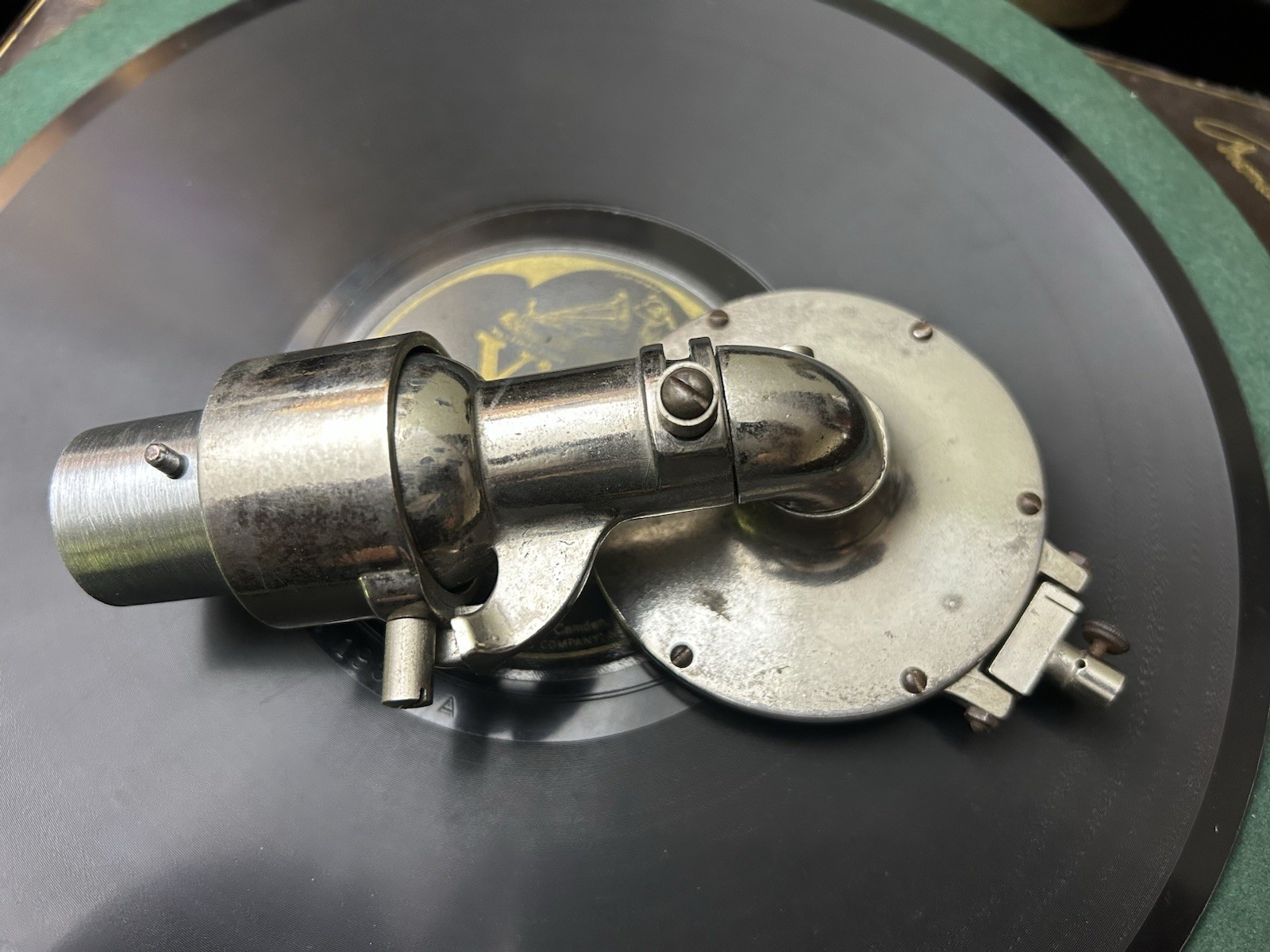 COMPLETELY SERVICED Edison Diamond Disc Phonograph  78 Rpm Lateral Adapter ￼