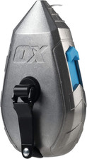 OX Contractor 30M/100 Aluminum Chalk Reel- Basic Fine Line / 1:1 Gear Ratio