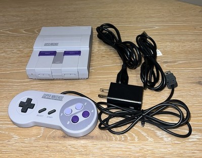 NINTENDO SNES CLASSIC EDITION MINI CONSOLE CLV-201 - TESTED
