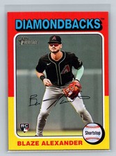 2024 Topps Herritage High Number #629 Blaze Alexander RC MLB  Diamondbacks