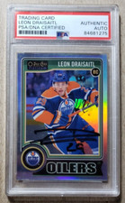 Leon Draisaitl Signed 2014 OPC Platinum Rainbow RC PSA/DNA Certified Auto Rookie