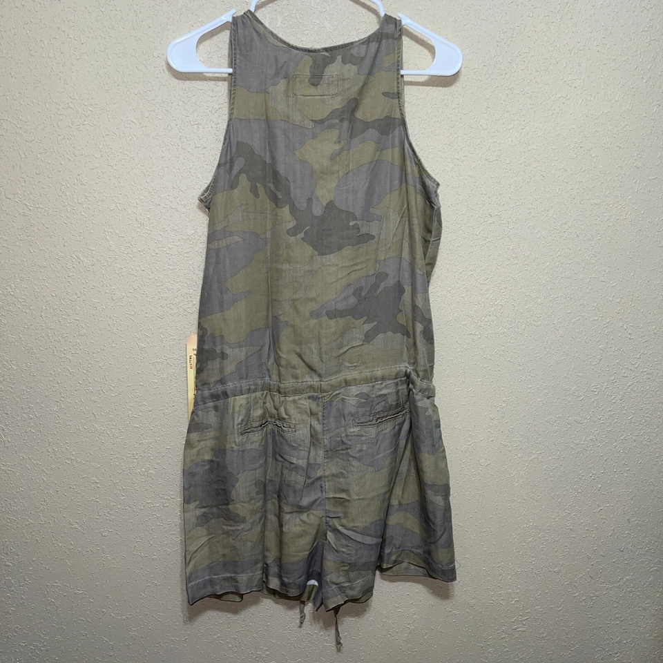 Mameluco sin mangas Da-Nang 100 % seda estampado camuflaje talla M NUEVO Foto 4 de 4