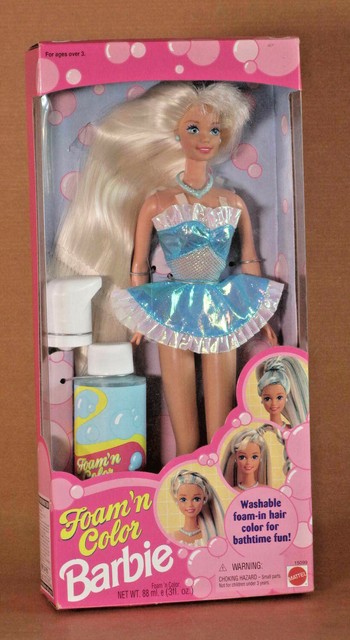 barbie foam n color