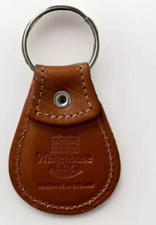 Polo Ralph Lauren Whitehouse Cox Frasco Llavero Juego de Cepillos Hecho a Mano Inglaterra $350 Foto 3 de 4