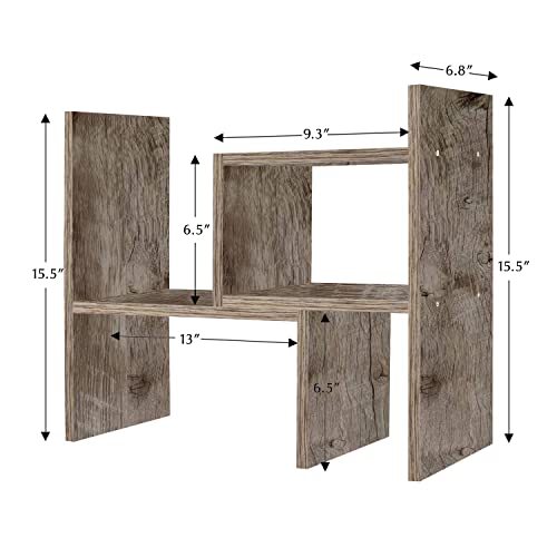 Office Desk Organizers and Accessories for College Dorm Decor Supplies Wooden... - Picture 2 of 7