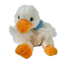 Russ Caress Soft Pets Gilbert Easter Goose w/Bowtie 7" Plush Stuffed Animal Toy