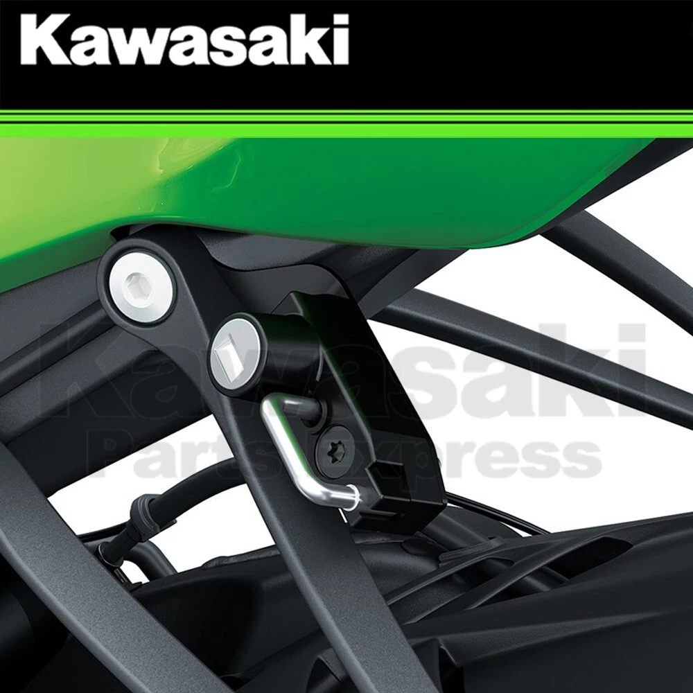 NEW 2024-2025 GENUINE OEM KAWASAKI ZX-6R STEEL HELMET LOCK ZX636