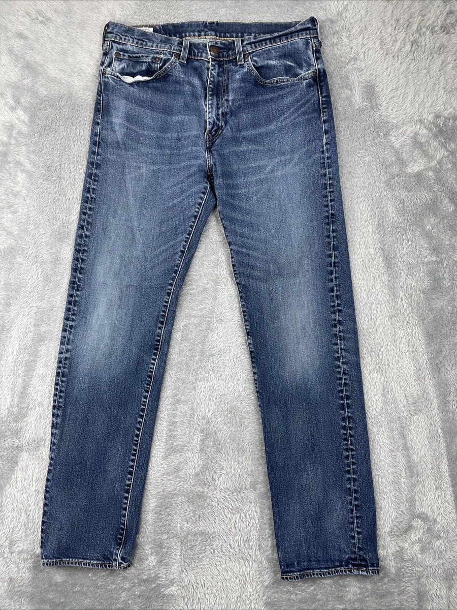 Levis Premium 505 Jeans Men's 34x34* Blue Regular Fit
