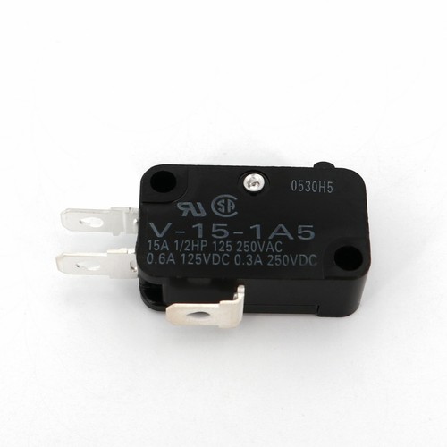V-15-1A5 Omron Solder Terminals COM-NC-NO 3 Pins Plunger SPDT Micro Switch - Picture 2 of 5