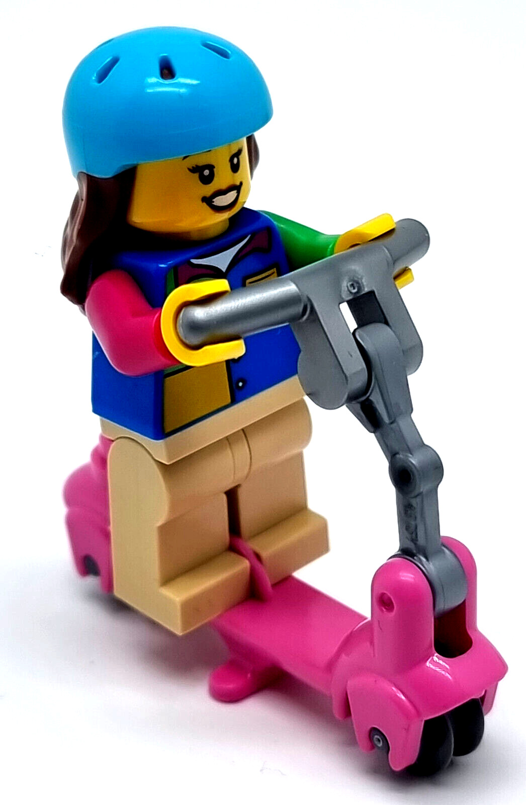 Фигурка самоката LEGO City Eisenbahn Roller mit Mädchen