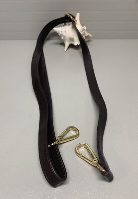 EUC~Mark and Graham Replacement Strap For Italian Suede Camel Purse-Authentic!