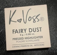 K Voss Fairy Dust Pressed Highlighter - Moonlight / Starkissed, 0.282 oz