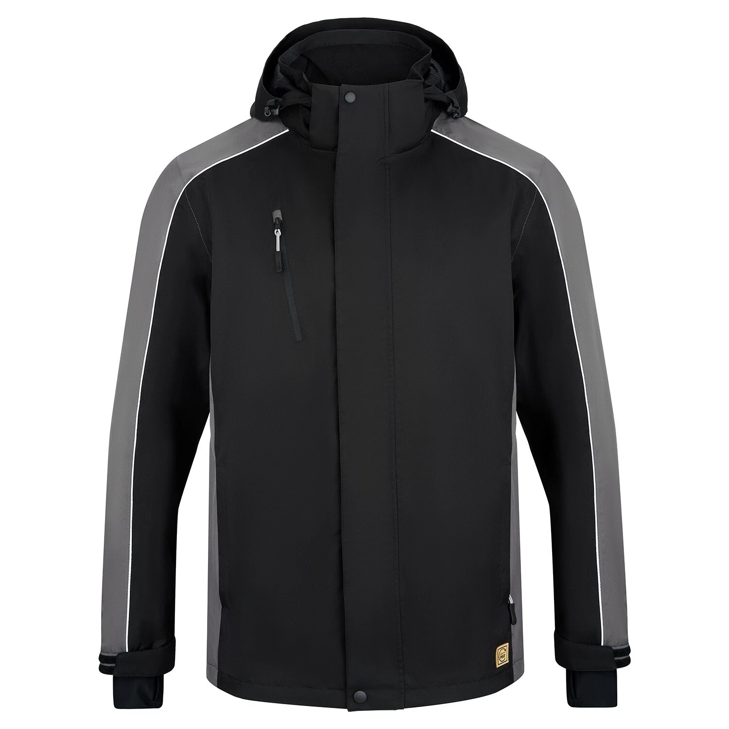 ORN Avocet EarthPro® Jacket | Waterproof | Black & Graphite. Size Small