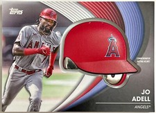 2022 Topps Update Commemorative Batting Helmet Relic Jo Adell #BH-JA Angels