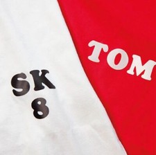 Iron-on Letters and Numbers great for Uniform and Sports Kits 25mm/1 Inch 4Pack