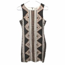 Tribal Charlotte Russe Bodycon Dress Size Medium