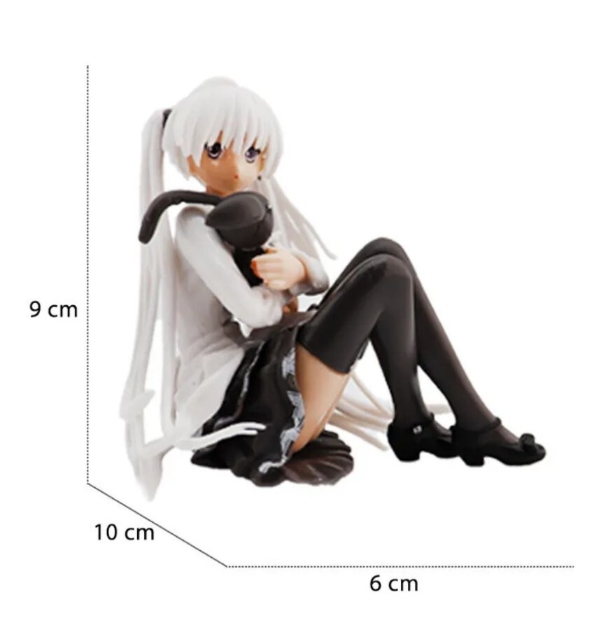 Kasugano Sora Statuetta PVC Seduta 9 Cm - Personaggio Anime - Decorazione Da Scrivania E Auto - Regalo Collezionisti - 2