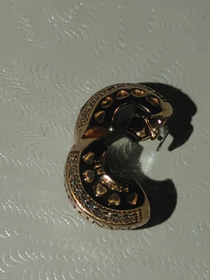 ʕ·ᴥ·ʔ Retired Authentic Pandora Shine Round Logo Clip - 767433CZ - Image 4 of 4