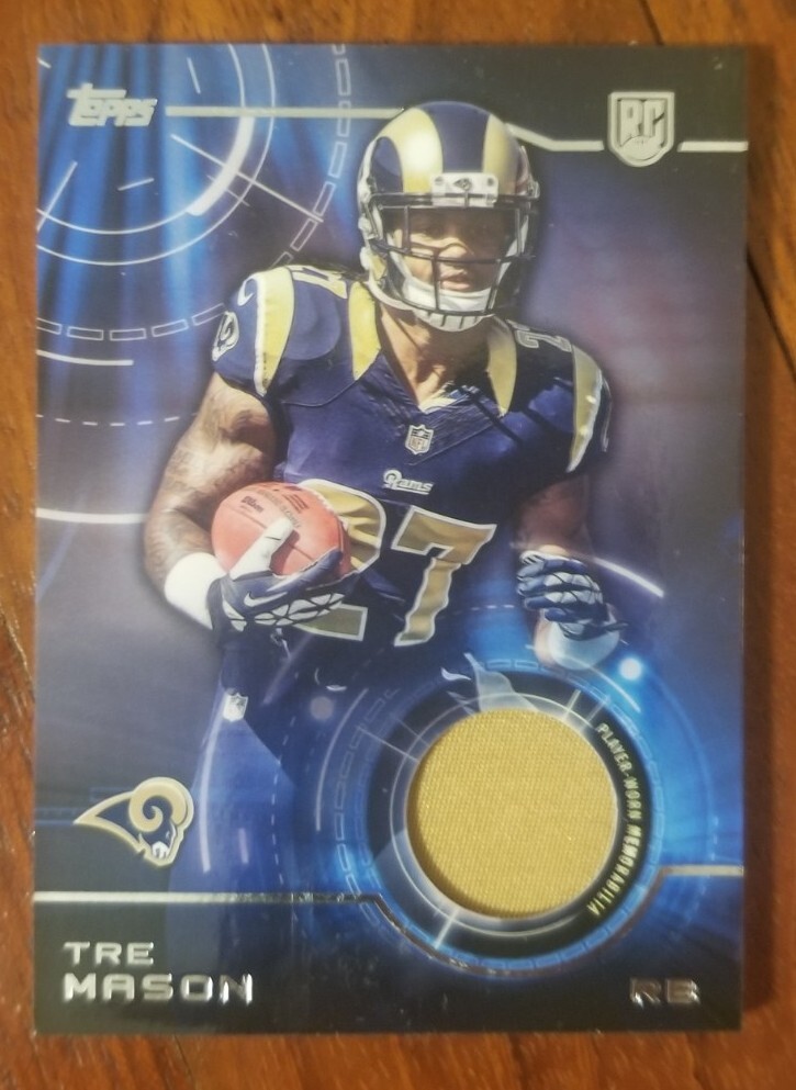Tre Mason Topps Platinum Autograph Rookie Patch #TM Base