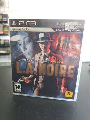   L.A. Noire LA Noire Sony PlayStation 3 MANUAL INCLUDED EXCELLENT -FREE Ship!