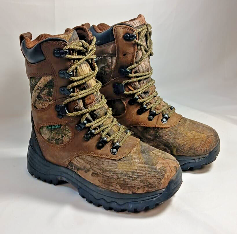 Redhead Expedition Ult Kanati Waterproof Youth Hunting Boots 2M Thinsulate  Camo
