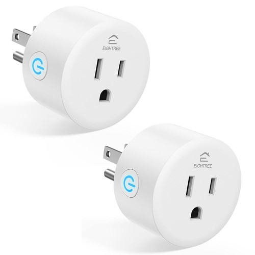 Smart Plug, Smart Home WiFi Outlet Compatible with Alexa & Google Home, Smart... - Picture 2 of 7