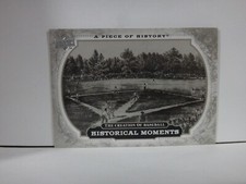2008 Upper Deck A Piece of History Historical Moments The Creation Baseball #198