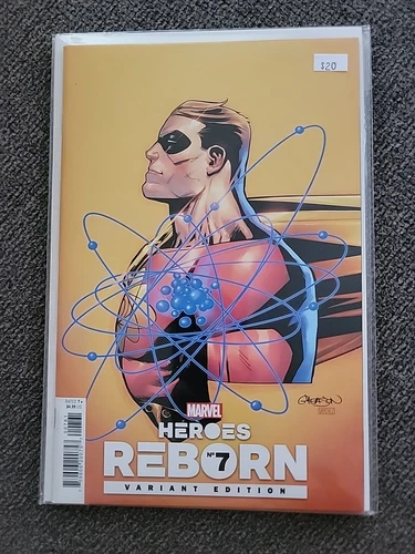 MARVEL HEROES REBORN #7 VARIANT - 1:25 GLEASON-MARVEL COMICS