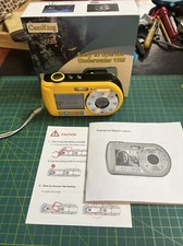 CamKing Dual Screen Waterproof Camera 10Meter, Yellow, 16x zoom, USB2.0 New