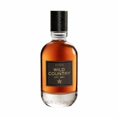 Avon WILD COUNTRY für Ihn Toilette Spray Vetiver Leder Amber Top Duft