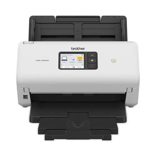 ADS-3300W High-Speed Desktop Scanner, 600 dpi Optical Resolution, 60-sheet ADF - Picture 1 of 4