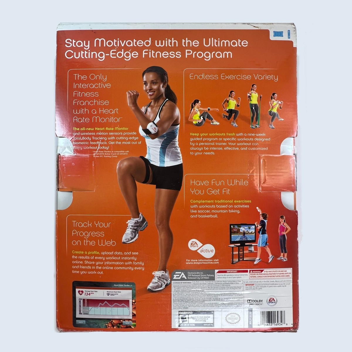 EA Sports Active 2 Personal Trainer Set & Fitness Bundle (Nintendo