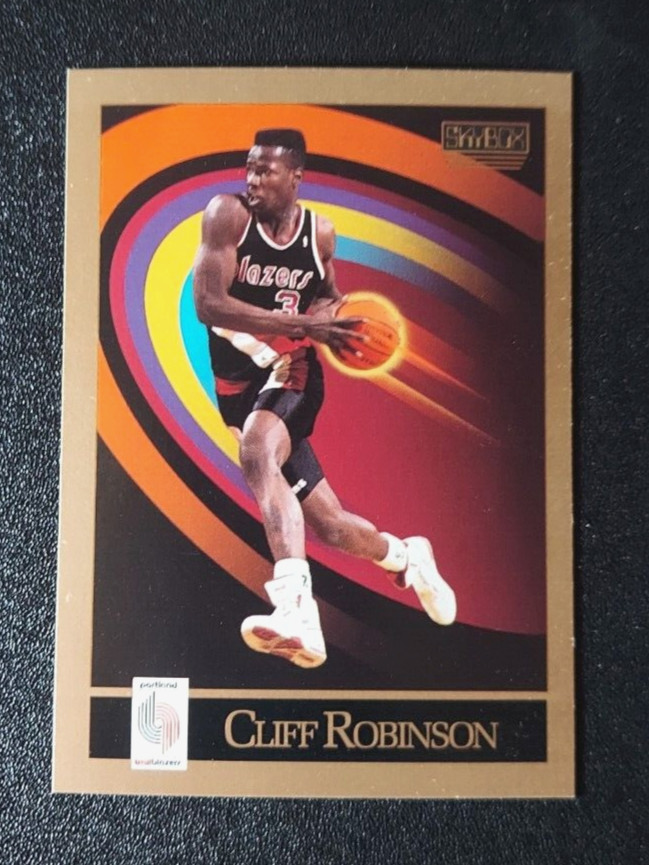 1990 Skybox Basketball CLIFF ROBINSON #239 ROOKIE 90 Portland Trailblazers RC