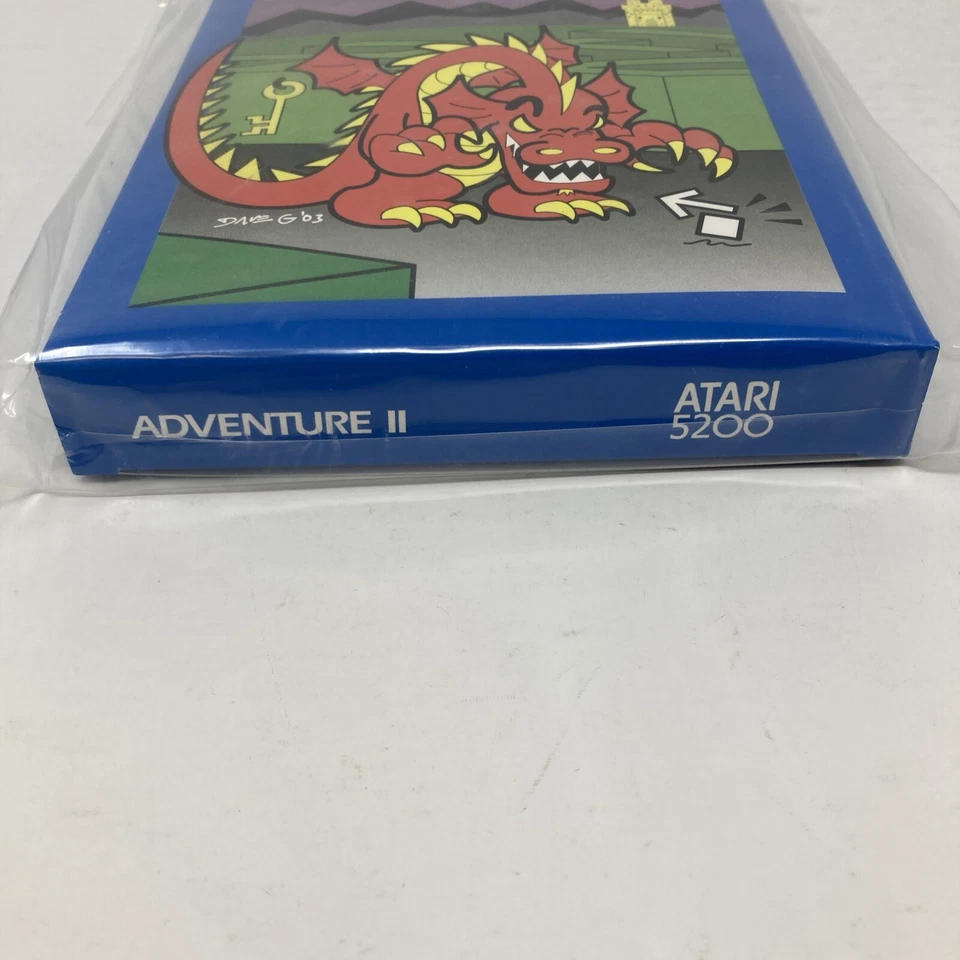 Adventure II Atari 5200 Limited Edition Numbered 216/250 Sealed Mint - Image 4 of 4
